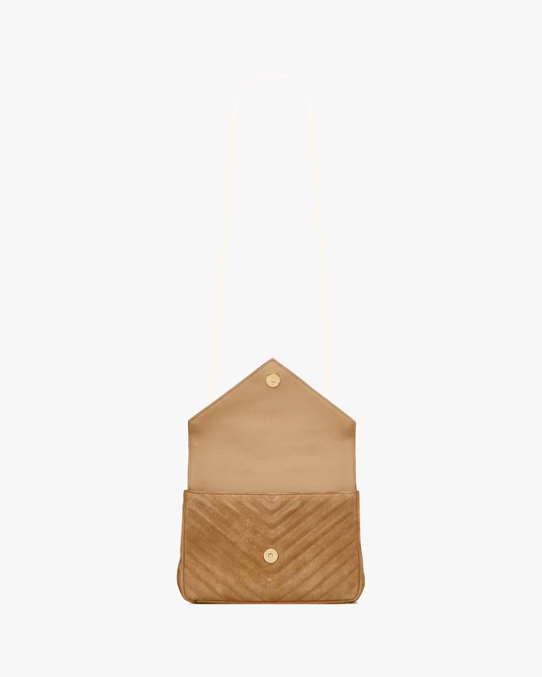 YSL COLLEGE MEDIUM IN QUILTED SUEDE - Image 4